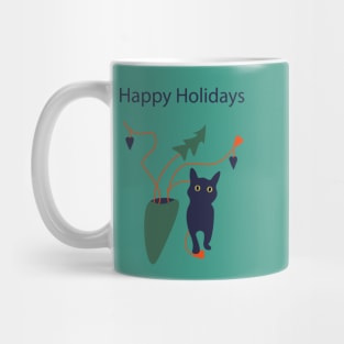 colorful cat design for cat lovers Mug